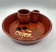 śliczna miseczka na oliwki i na wykałaczki SUPER a