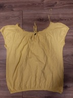 Bluzka damska 48/20 F&F bawełna żółta raglan super