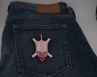 Naszywka Haftowana RÓŻOWA PANTERA Pink Panther – 9 x 6 cm