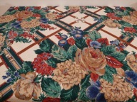 VINTAGE TKANINA MATERIAŁ 5th AVENUE DESIGNS ZASŁONA LUB obiciowe Z 1989r.