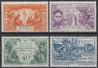 Francuskie Wybrzeże Somalii - kultura** (1931) SW 138-141