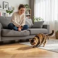 Laser dla kota na palec - zabawka do polowania