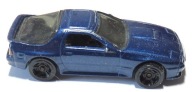 HW Mazda Savanna RX-7 FC3S P30 Granatowa JDM Klasyk Drifting Model 1:64