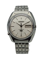 MĘSKI STALOWY JAPOŃSKI ZEGAREK NARĘCZNY + CITIZEN COSMOTRON + LATA 70-TE