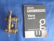 witold Gombrowicz Varia część III