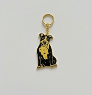 Porządny breloczek na co dzień BRELOK zawieszka do kluczy Amstaff pitbull