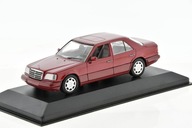 MERCEDES E220 Saloon W124 Imperial Red 1993 1/43 MINICHAMPS 430033502
