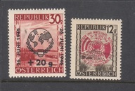 AUSTRIA **Mi 771,784 z nad. 2 x seria z 1946