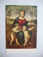 RAFAEL SANTI MADONNA DEL CALDELLINO przedwojenna POCZTÓWKA