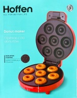 Opiekacz do donutów Hoffen WM-6430-3 czerwony 1200 W