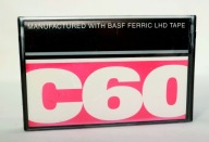 BASF LHD C-60 * NOWA Kaseta VINTAGE - Jedyna na Allegro *UNIKAT* Ostatnia !