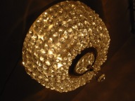 FANTASTYCZNIE LŚNIĄCA PLAFONIERA KRYSZTAŁOWA