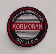 emblemat - naszywka ochrona - KORMORAN Szczecin