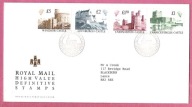 Anglia 1988 FDC Windsor, 4zn. zamki, architektura, nominał 9,50GBP, Mi 60€