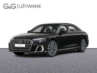 Audi A8 Long, panoramiczny dach, skretna tylna os, kamery 360, head up, BO