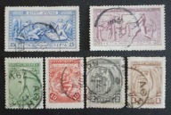 Grecja-01 kasowane 1906r. Znaczki Olimpijskie