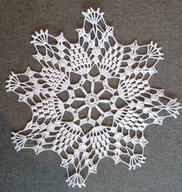 Serwetka szydełkowa śr. ok. 25 cm