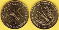 AFRYKA 5 FRANCS 1977 R.