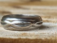 Agat Kłodzko srebrna obrączka