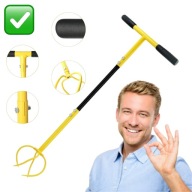 KULTYWATOR SPULCHNIACZ GLEBY RĘCZNY OGRODOWY ODCHWASZCZACZ METALOWY SOLIDNY