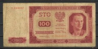 100 ZŁOTYCH 1948 PRL 026