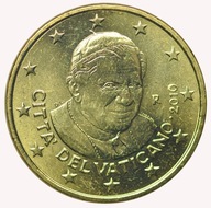 Watykan - 50 centów 2010