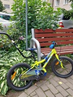 Rower dziecięcy Amulet 16 fun koło 16 " zielony