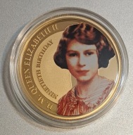 Wyspa Cooka 1 dolar 2016r. 90. rocznica urodzin królowej Elżbiety