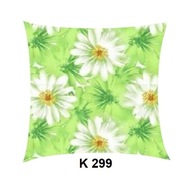 Poszewka z kory 40x40 jasiek z bawełny gofrowanej K 299 stokrotka na łące