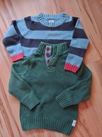 śliczne sweterki -2szt (98-104cm)- 2-3 lata