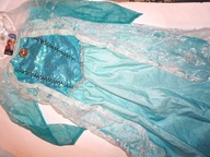 GEORGE 9-10 L. STRÓJ SUKNIA ELSY TIUL DIODY BROKAT CUDO NOWA!