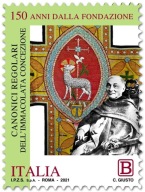 Włochy 2021 Znaczek 4390 ** zakon Augustianie religia katolicyzm