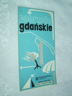 POBRZEŻE GDAŃSKIE. MAPA TURYSTYCZNA 1989