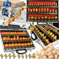 FREZY DO DREWNA 35 EL KSZTAŁTOWE ZESTAW FREZÓW FREZARKI WALIZKA ŁOŻYSKOWANE