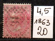 Włochy 6 , nr 20 , wydanie 1863