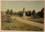 ZWOLEŃ. Pomnik Jana Kochanowskiego w rynku, CZYSTA, 1970 rok