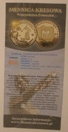 FOLDER - MENNICA KRESOWA Województwo Pomorskie 10 MIEDZIAKÓW WOJEWÓDZKICH