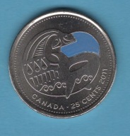 (2KA85) Kanada 25 centów, 2011
