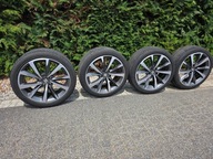 Komplet kół aluminiowych seat leon 4 FR 18 cali z oponami