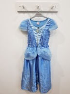 DISNEY kostium przebranie strój Kopciuszek Księżniczki 7-8 lat / 128 CM