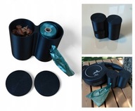 POJEMNIK NA SMACZKI I WORECZKI MULTI BOX DUO SMYCZY FLEXI CLASSIC CZARNY