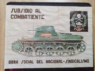 Nierozcięte kupony zaopatrzeniowe , hiszpańska wojna domowa