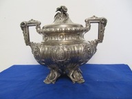 Dobra Cena--Unikat 757g Cukiernica Srebrna ok 1880r Francja