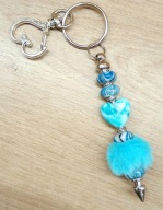 Brelok damski do kluczy Serce zawieszka 6423 Oliwia Kurowska, Kuba Kurowski