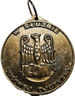 Medal Ligi Obrony Kraju (LOK) z okresu Polskiej Rzeczypospolitej Ludowej