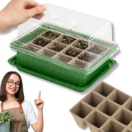 MINI SZKLARNIA DOMOWA OGRODOWA NA PARAPET BALKON DO WYSIEWU SZKLARENKA