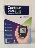 Glukometr Ascensia Contour Plus Elite z Bluetooth, 5 pasków i 5 lancetów