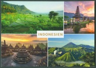 Azja nowa pocztowka Indonezja