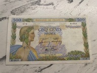 Francja - 500 franków - 1942