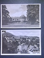 SZCZAWNO-ZDRÓJ Widok na Chełmiec , Dom Zdrojowy , zestaw